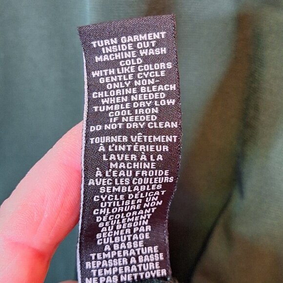 Premise Womens Tunic Top Size 1X Green Long Sleeve Studded‎ Zipper Front Stretch - Picture 9 of 13